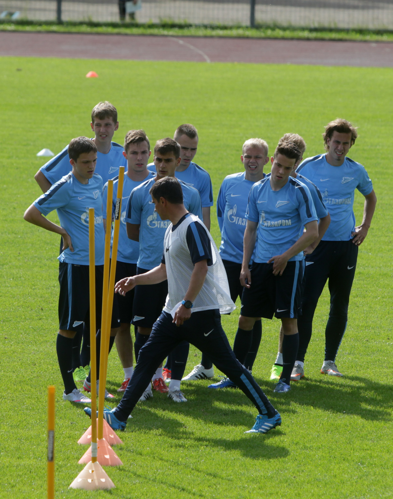 Первые тренировки «Зенита»-м в Финляндии