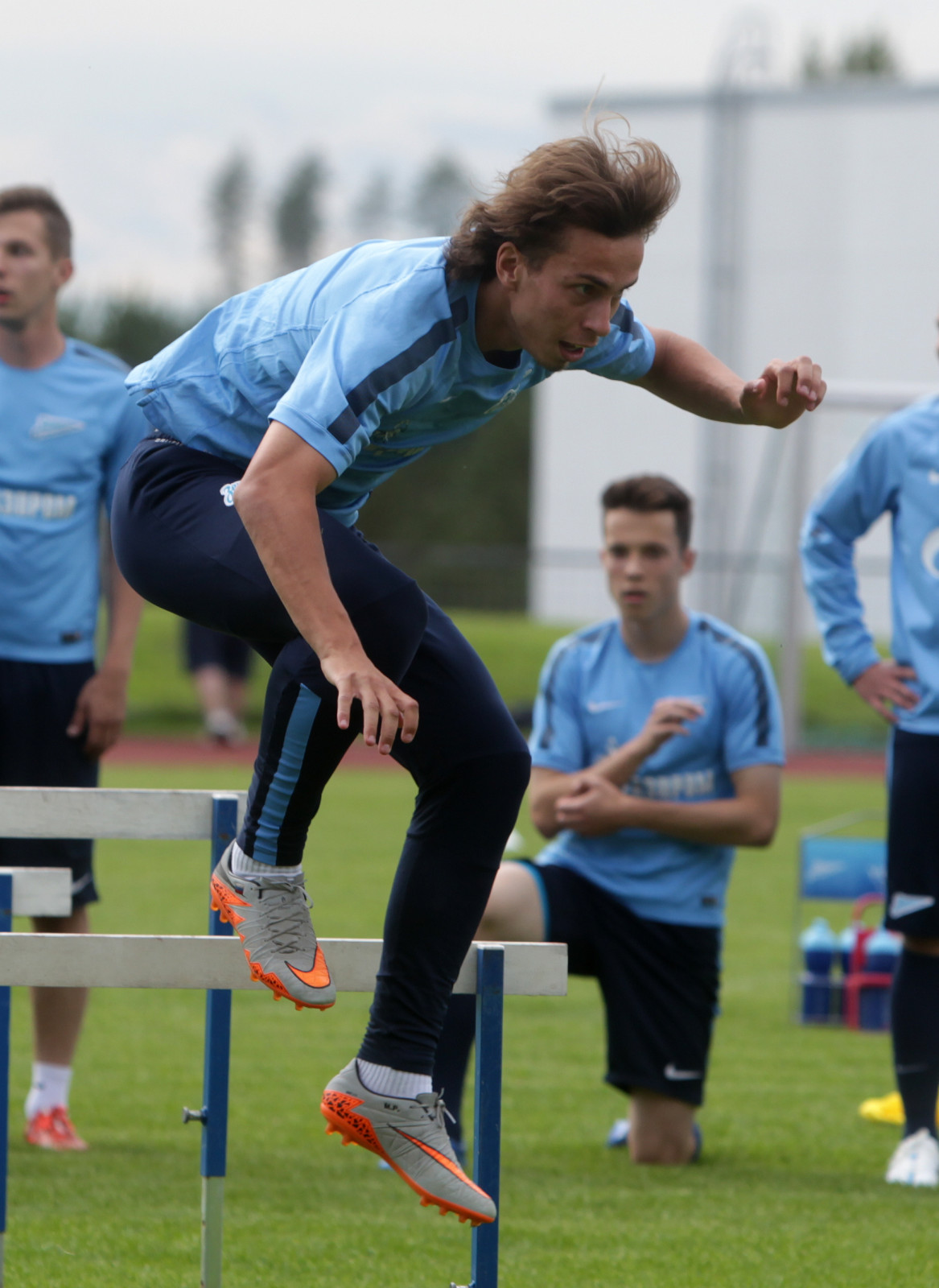 Первые тренировки «Зенита»-м в Финляндии