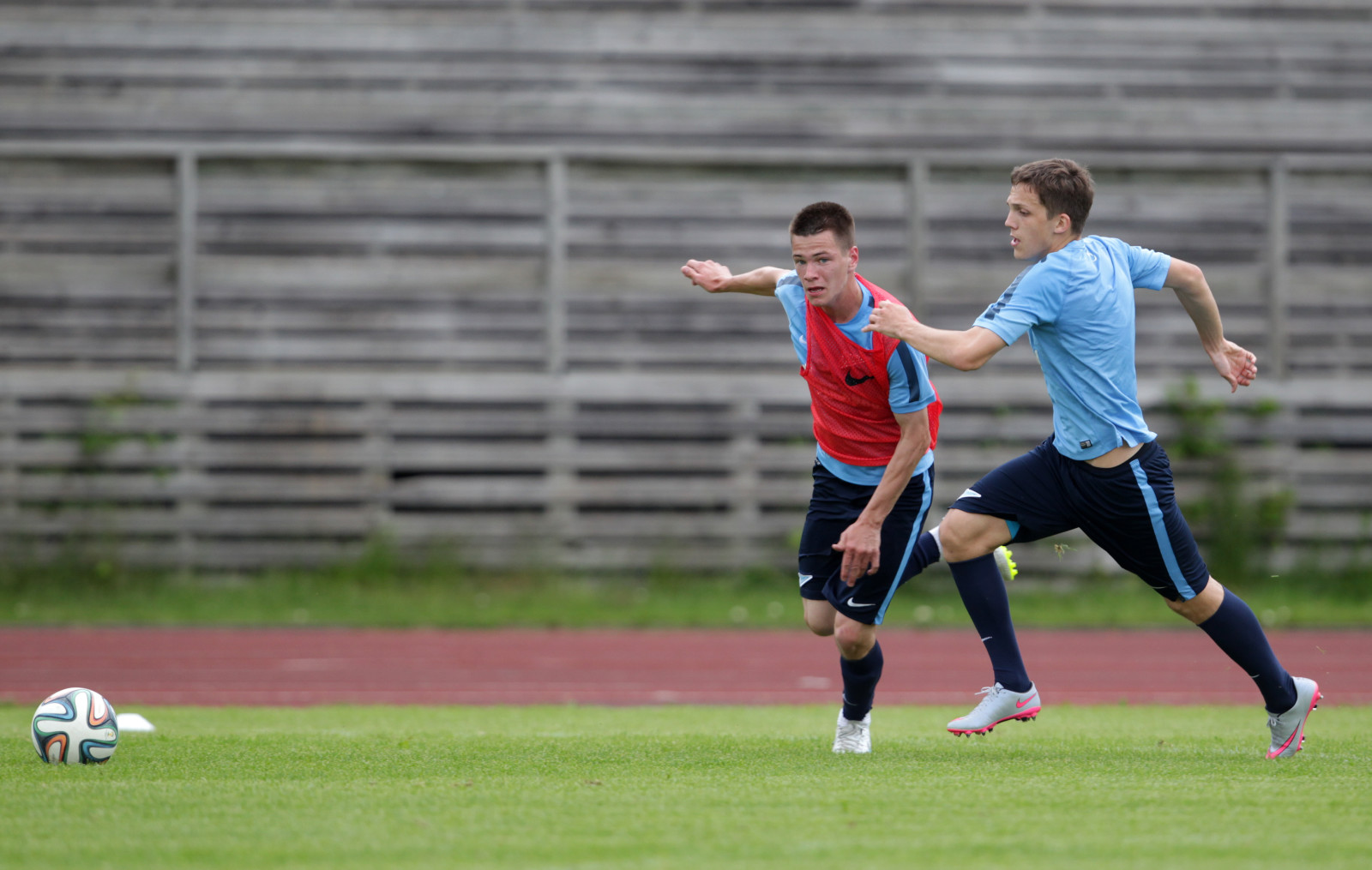 Первые тренировки «Зенита»-м в Финляндии