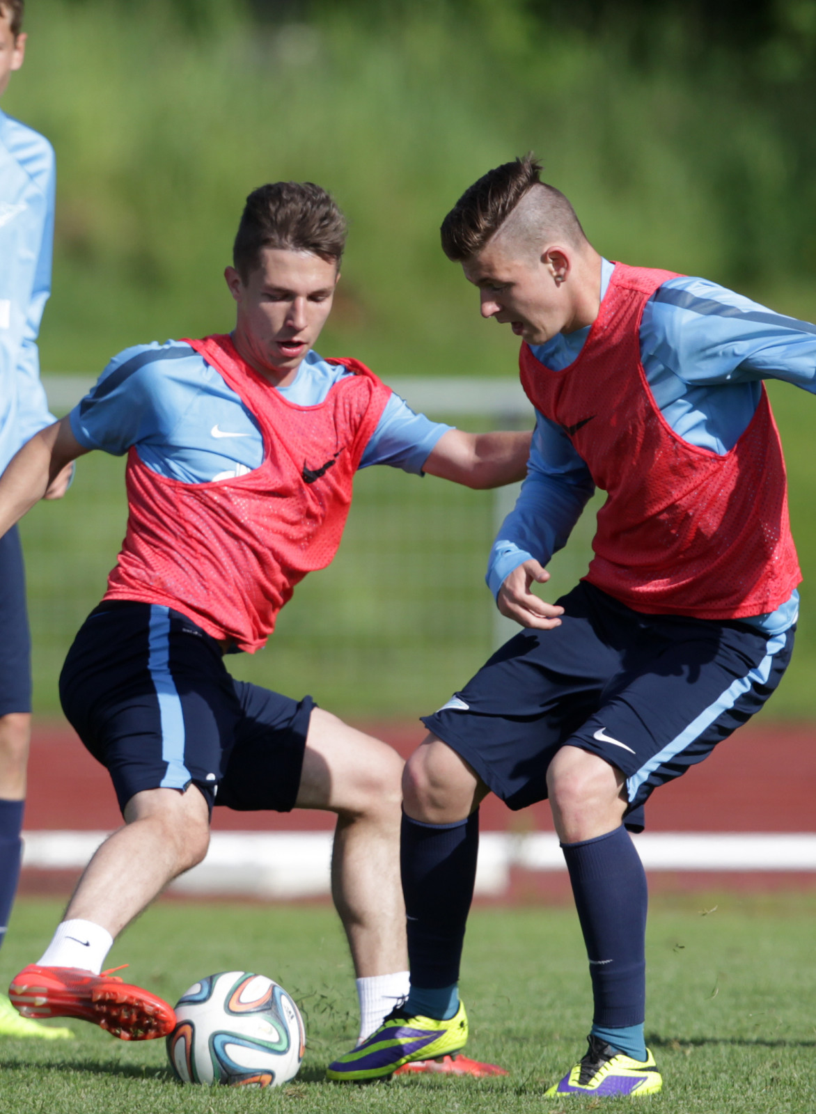 Первые тренировки «Зенита»-м в Финляндии