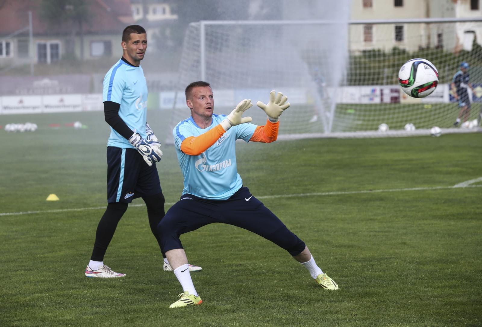 Сборы в Австрии: 2 июля, вечерняя тренировка