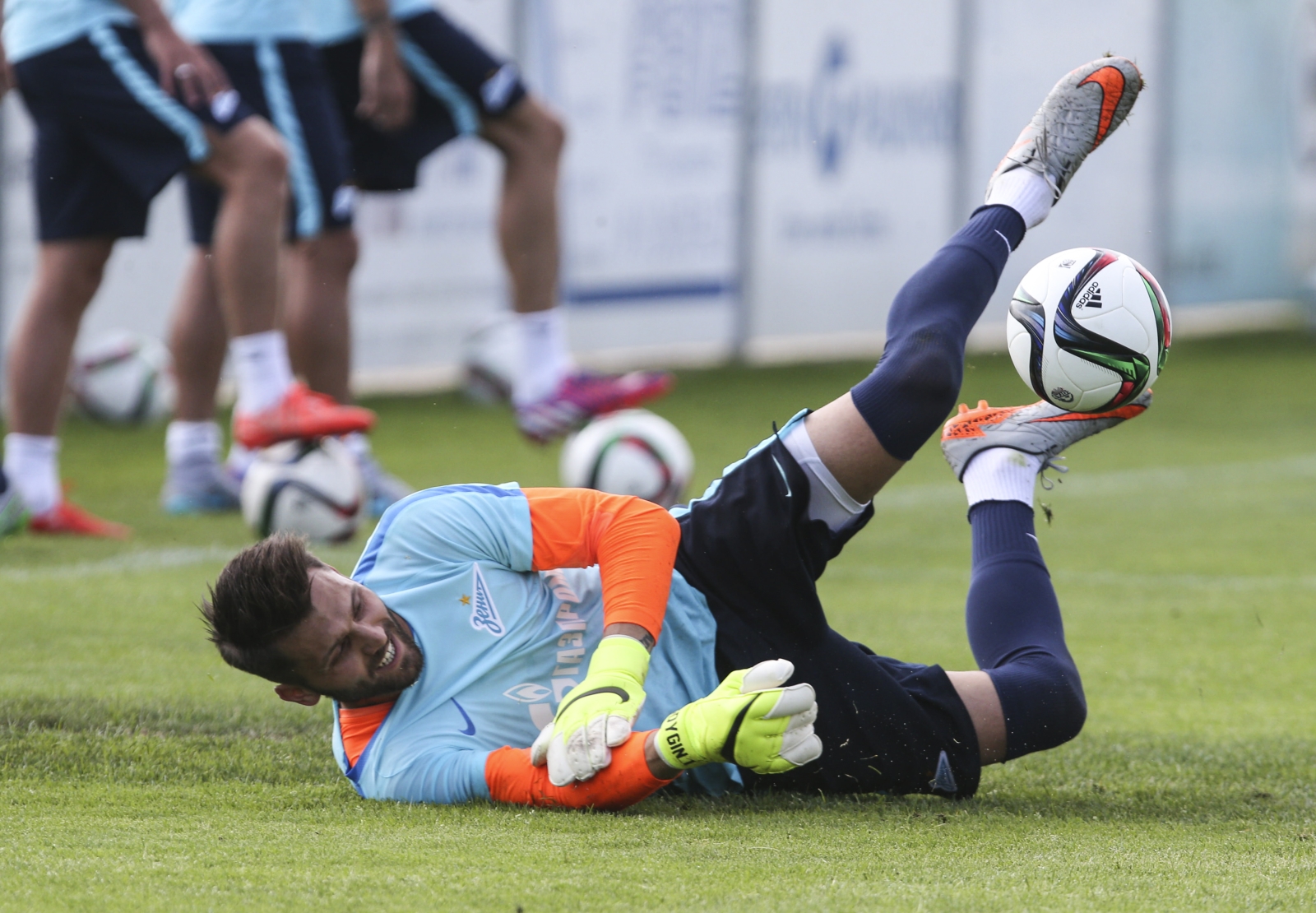 Сборы в Австрии: 2 июля, вечерняя тренировка