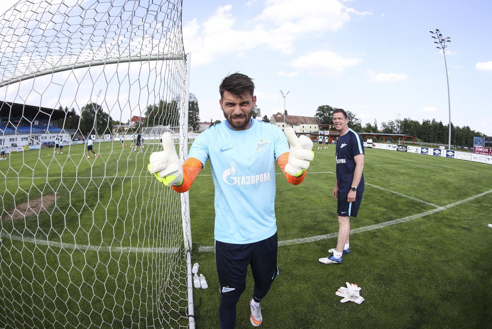 Сборы в Австрии: 2 июля, вечерняя тренировка