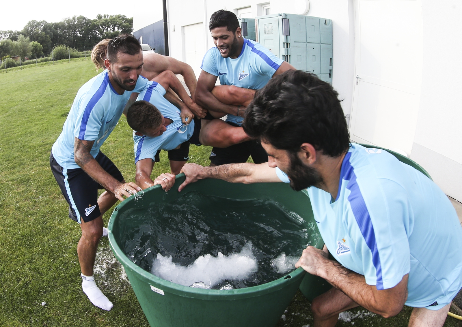 Сборы в Австрии: 2 июля, вечерняя тренировка