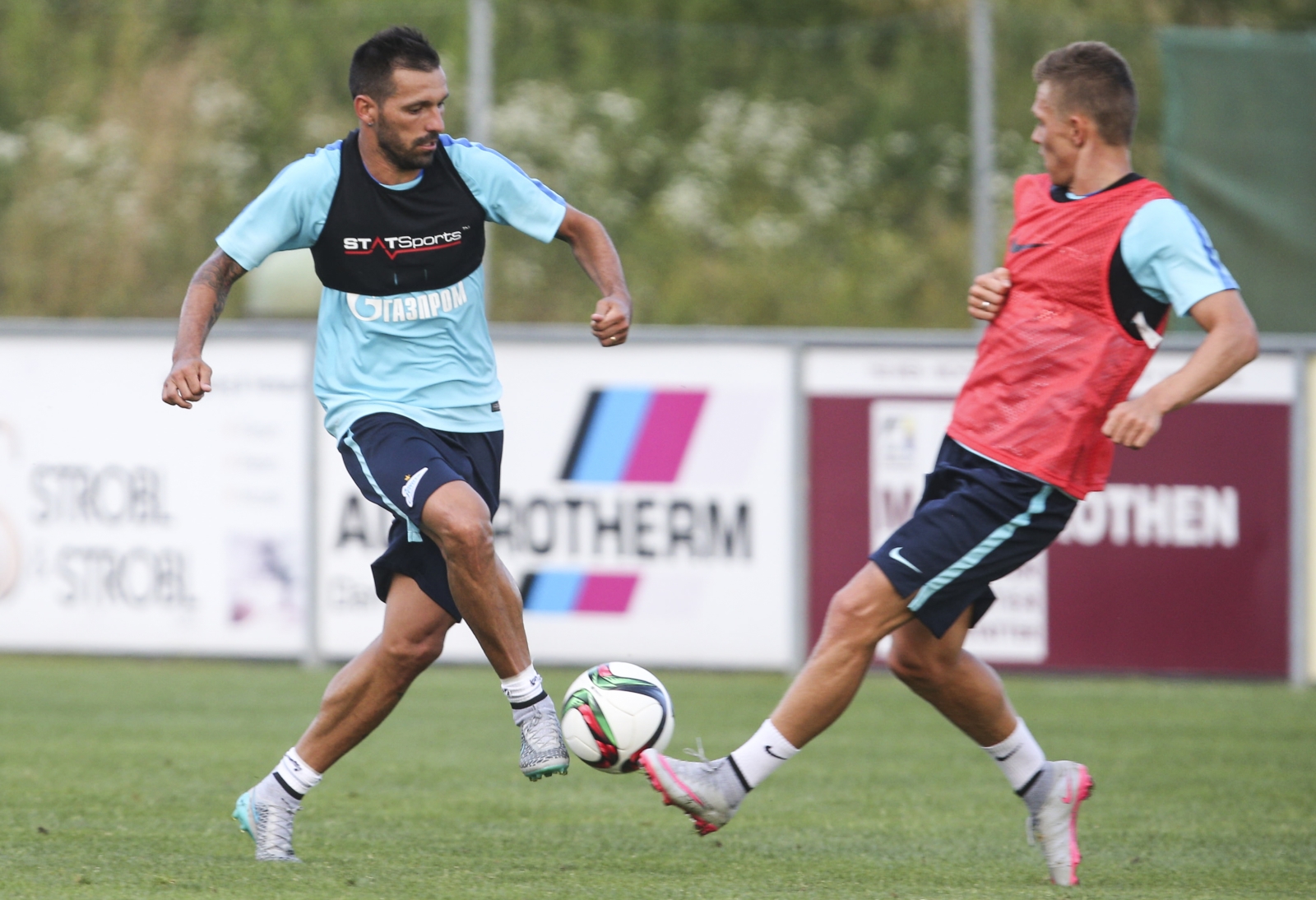 Сборы в Австрии: 2 июля, вечерняя тренировка