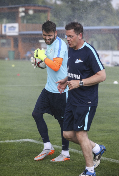 Сборы в Австрии: 2 июля, вечерняя тренировка