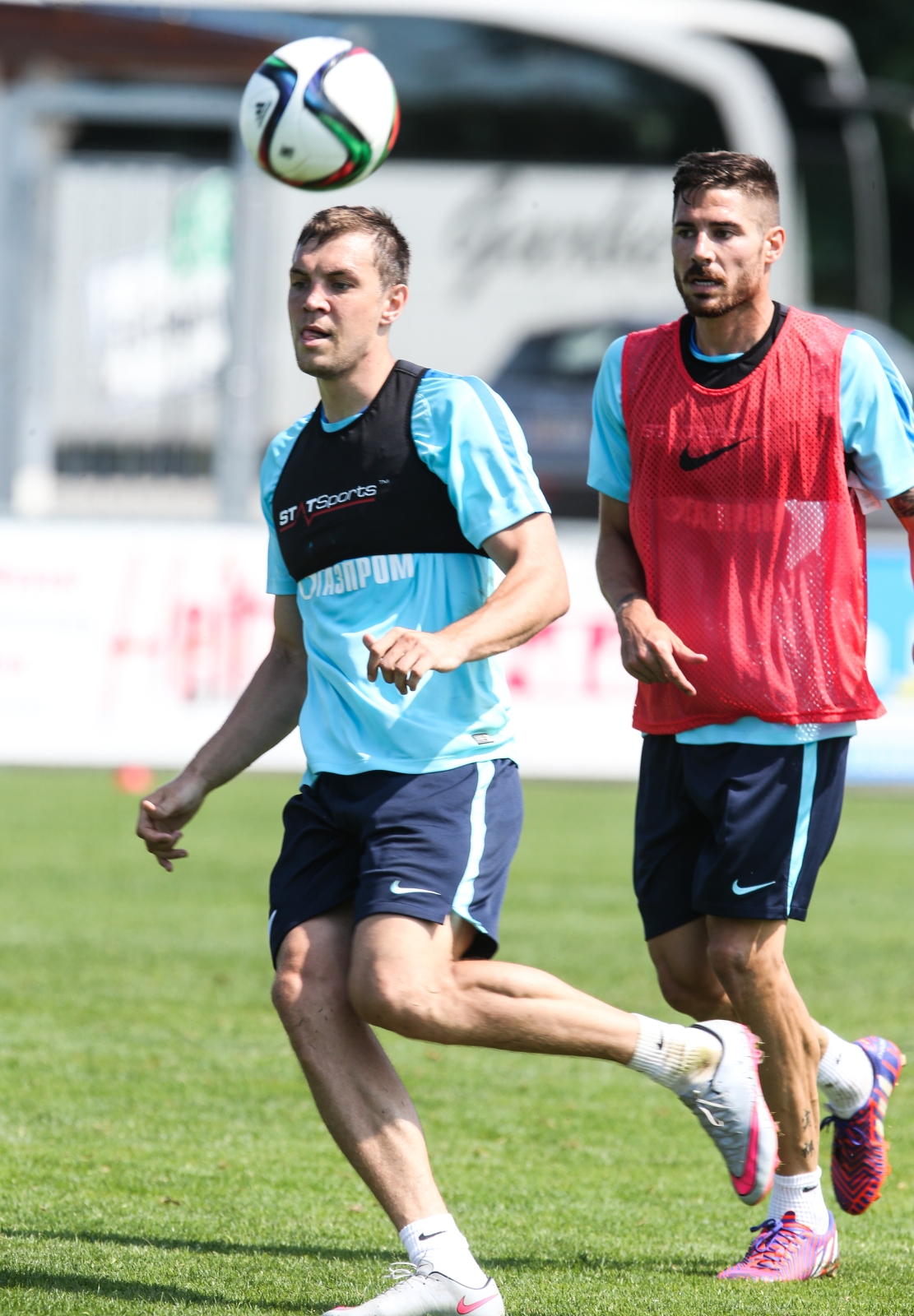 Сборы в Австрии: 3 июля, утренняя тренировка