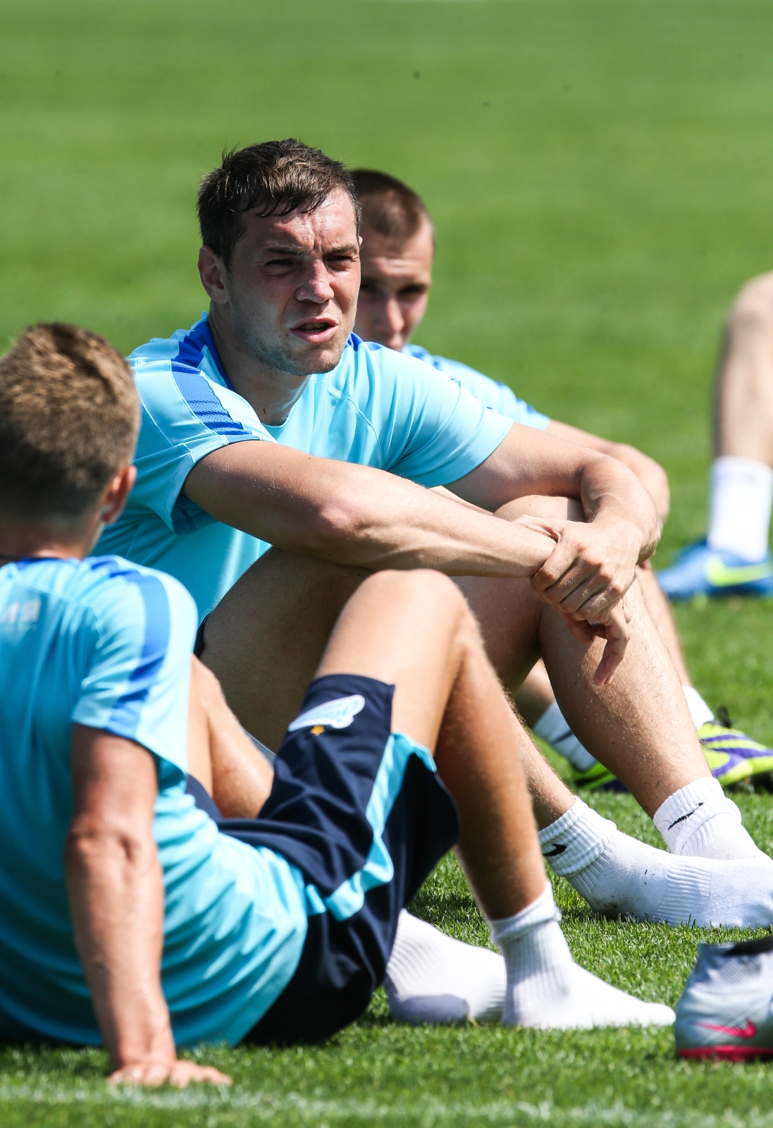 Сборы в Австрии: 3 июля, утренняя тренировка