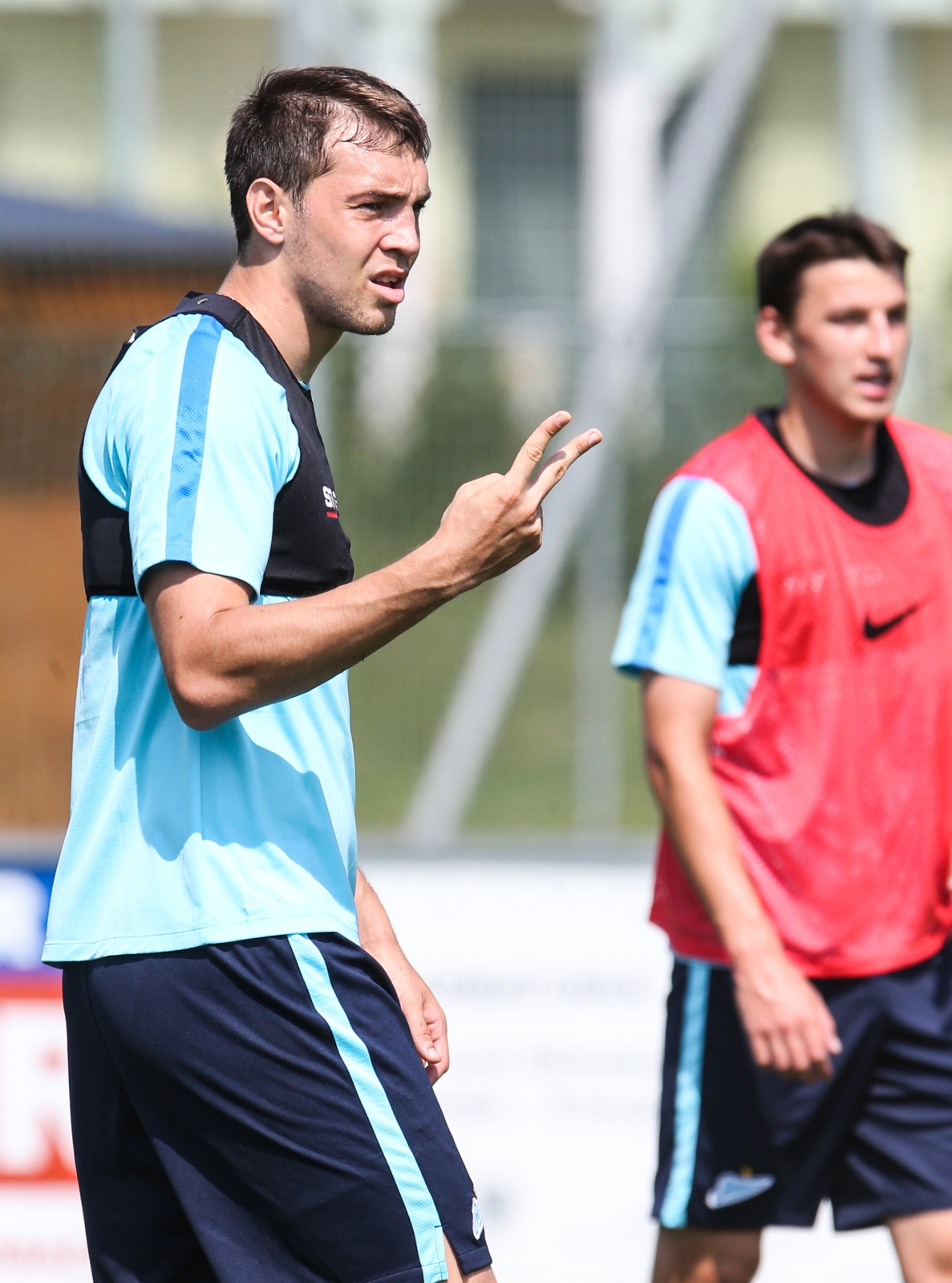 Сборы в Австрии: 3 июля, утренняя тренировка