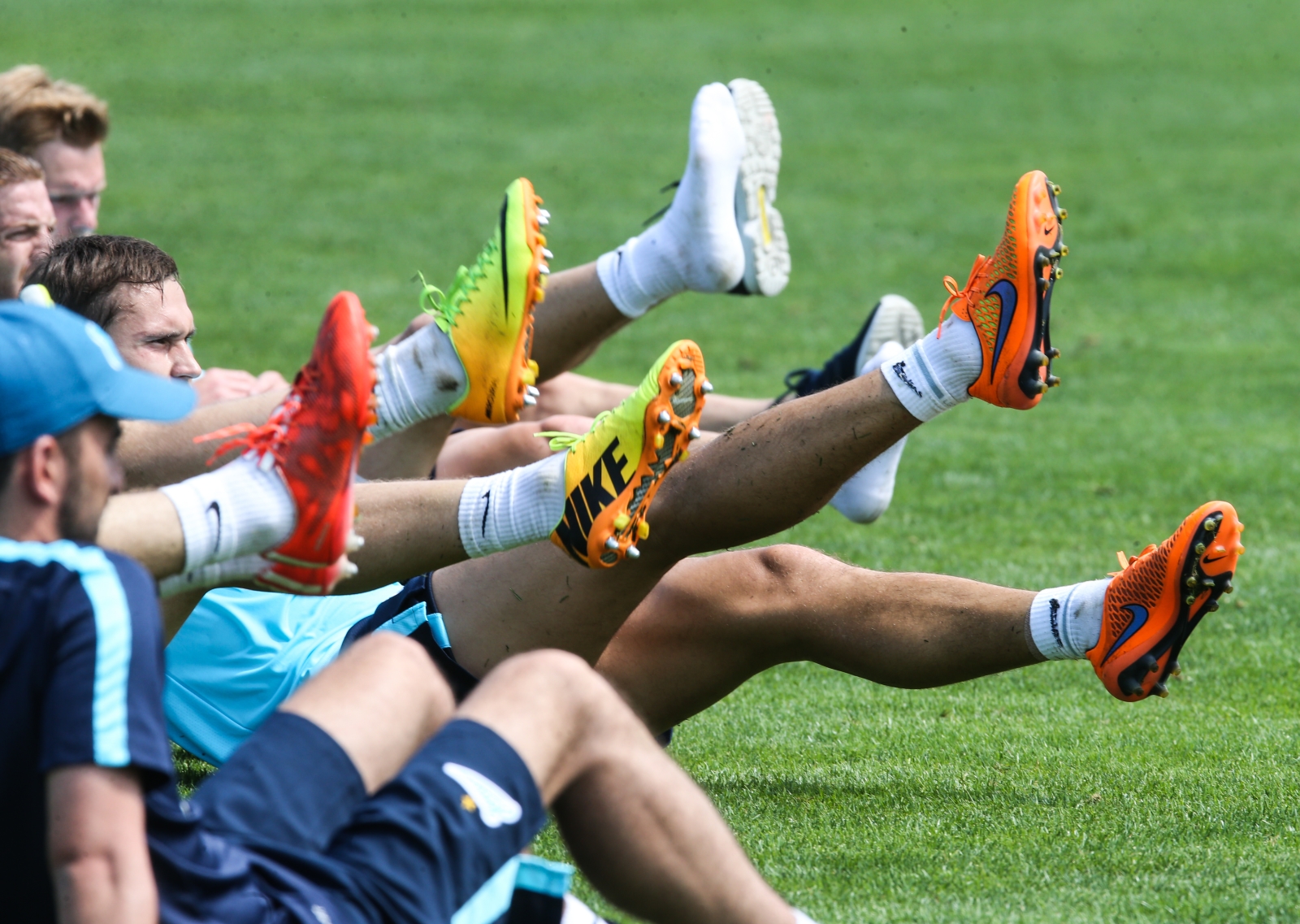 Сборы в Австрии: 3 июля, утренняя тренировка