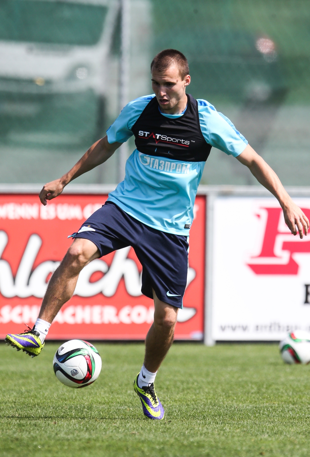 Сборы в Австрии: 3 июля, утренняя тренировка