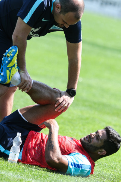 Сборы в Австрии: 3 июля, утренняя тренировка