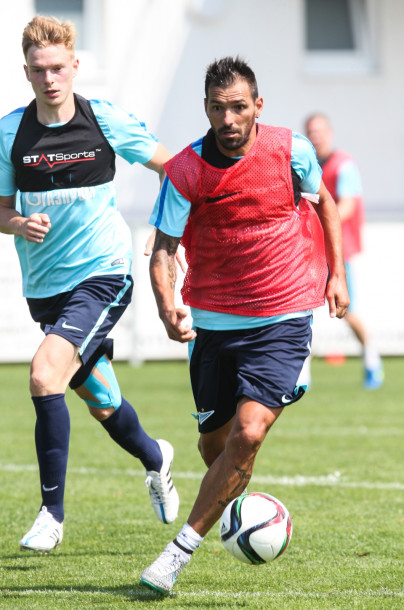 Сборы в Австрии: 3 июля, утренняя тренировка