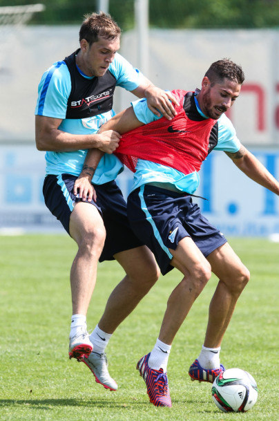 Сборы в Австрии: 3 июля, утренняя тренировка