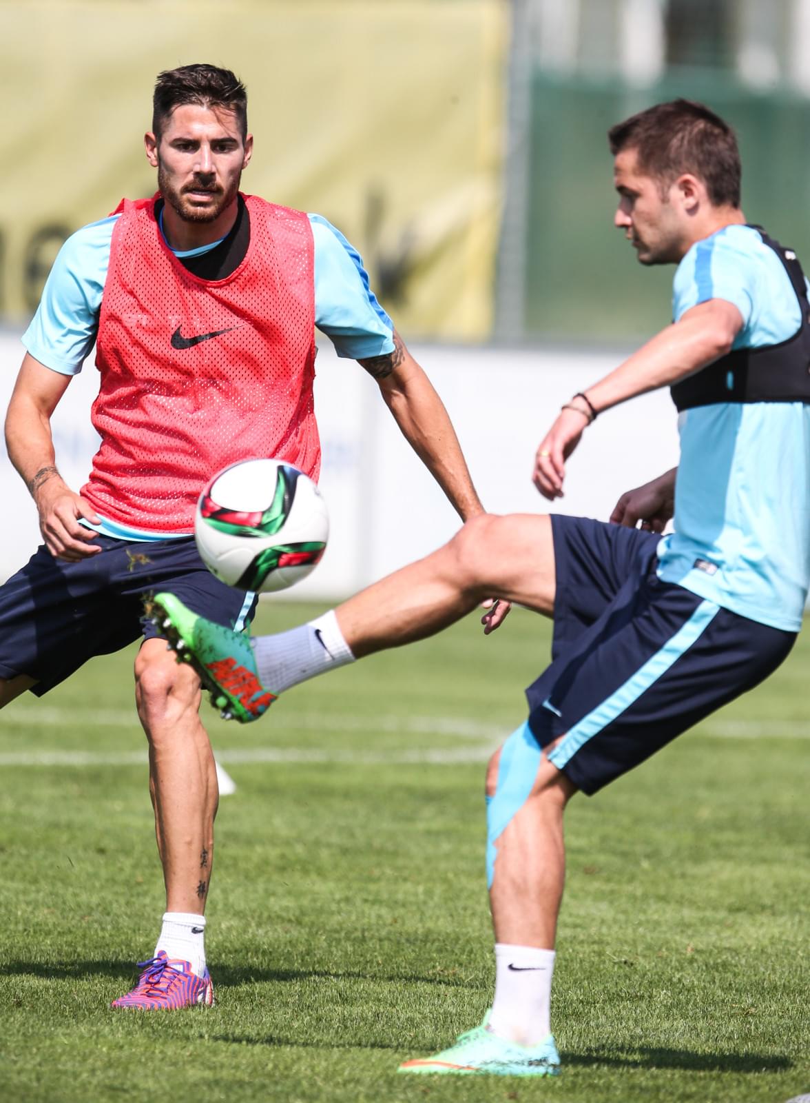 Сборы в Австрии: 3 июля, утренняя тренировка