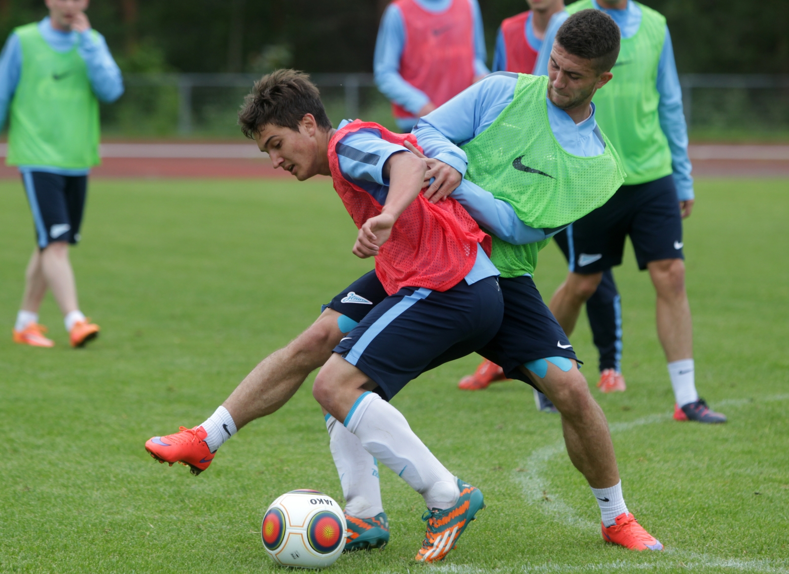 Тренировка «Зенита»-2 на сборе в Финляндии 3 июля