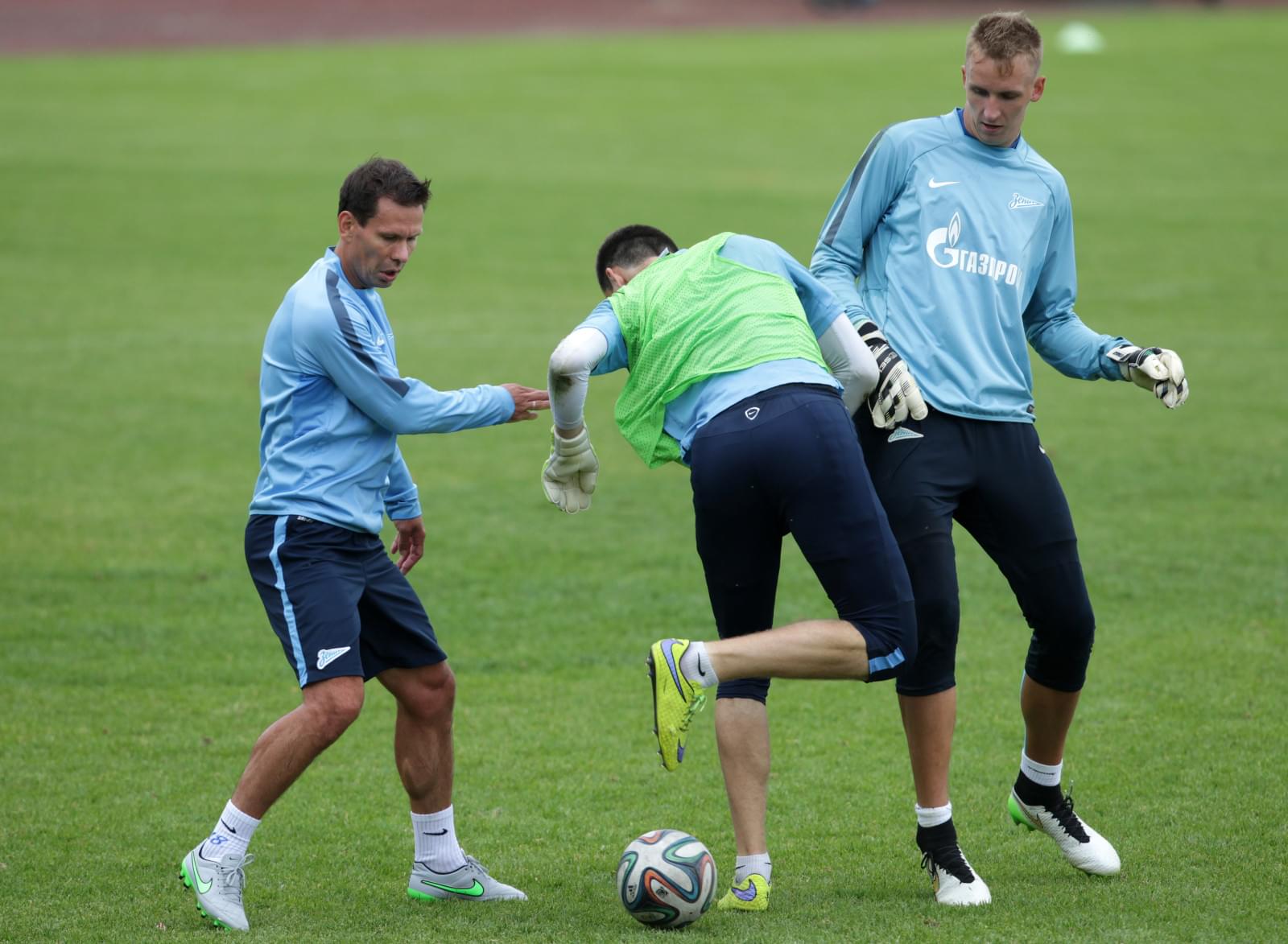 Тренировка «Зенита»-2 на сборе в Финляндии 3 июля