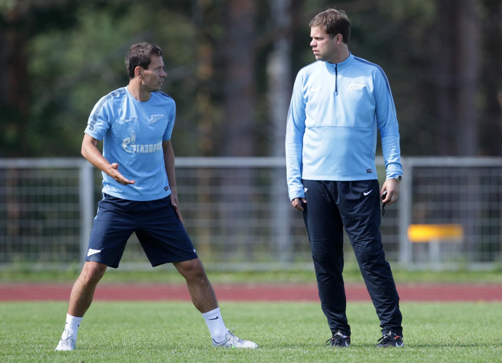 Тренировка «Зенита»-2 на сборе в Финляндии 3 июля