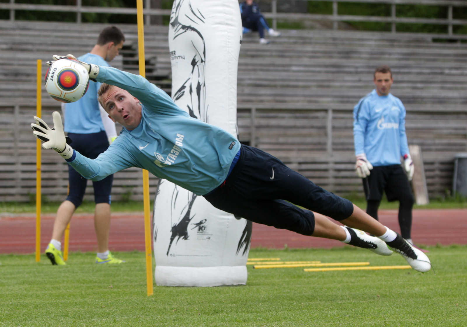 Тренировка «Зенита»-2 на сборе в Финляндии 3 июля