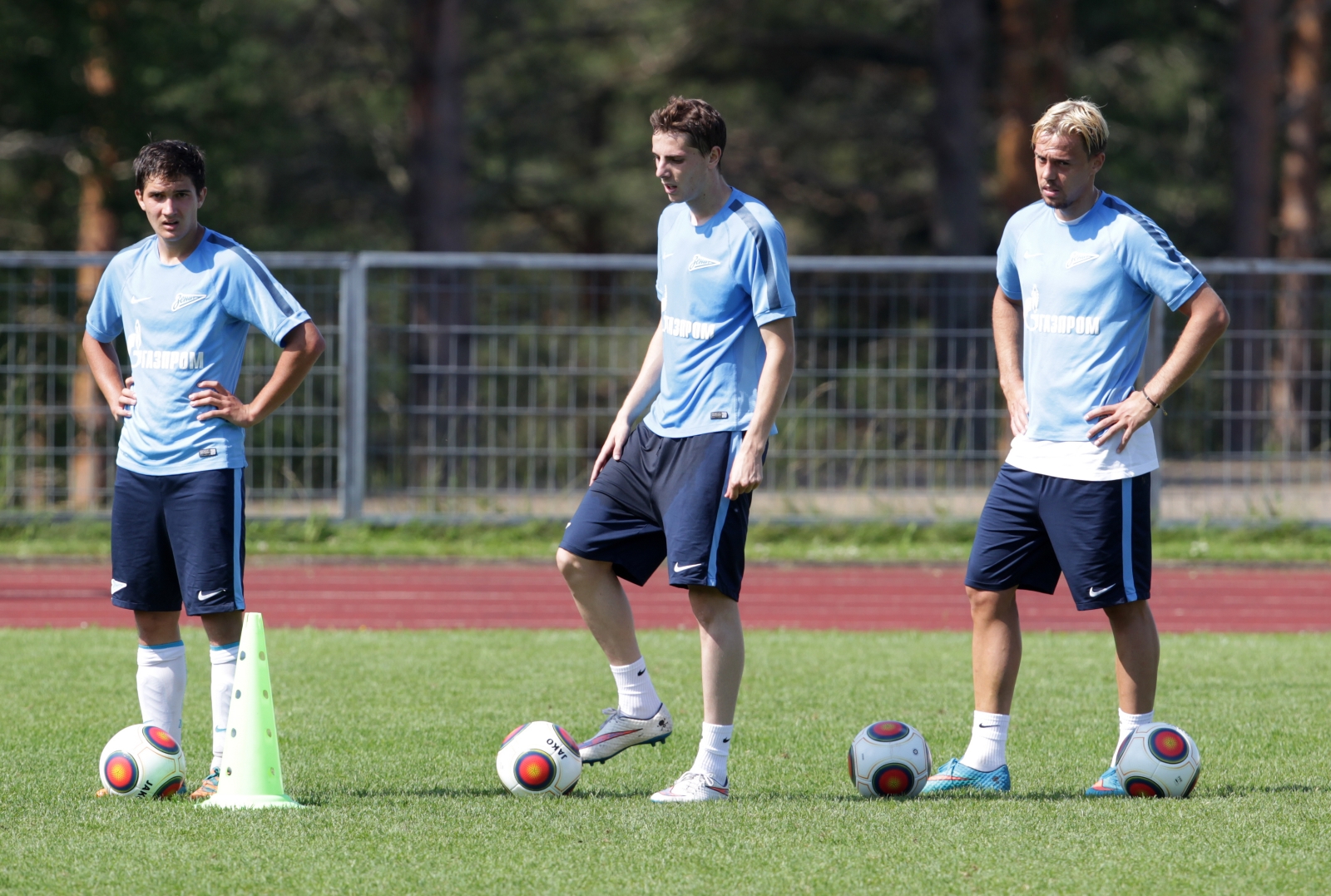 Тренировка «Зенита»-2 на сборе в Финляндии 3 июля