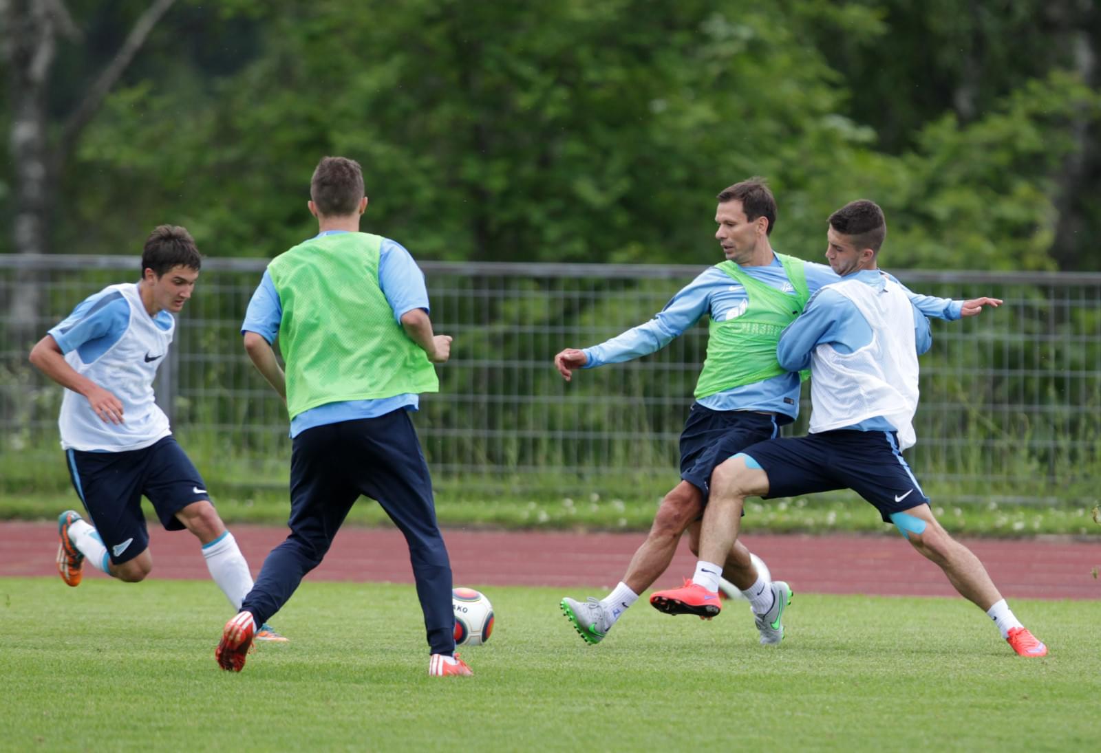 Тренировка «Зенита»-2 на сборе в Финляндии 3 июля