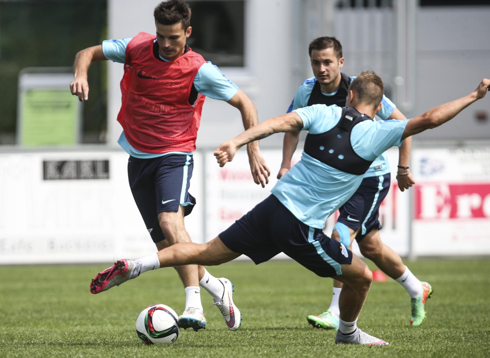 Сборы в Австрии: 4 июля, утренняя тренировка