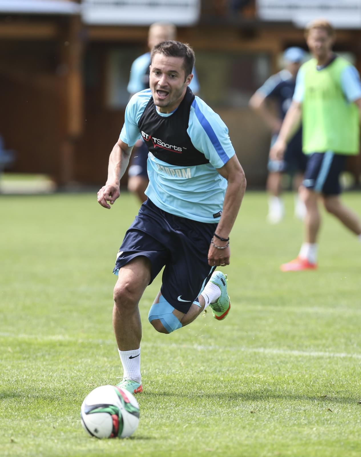 Сборы в Австрии: 4 июля, утренняя тренировка