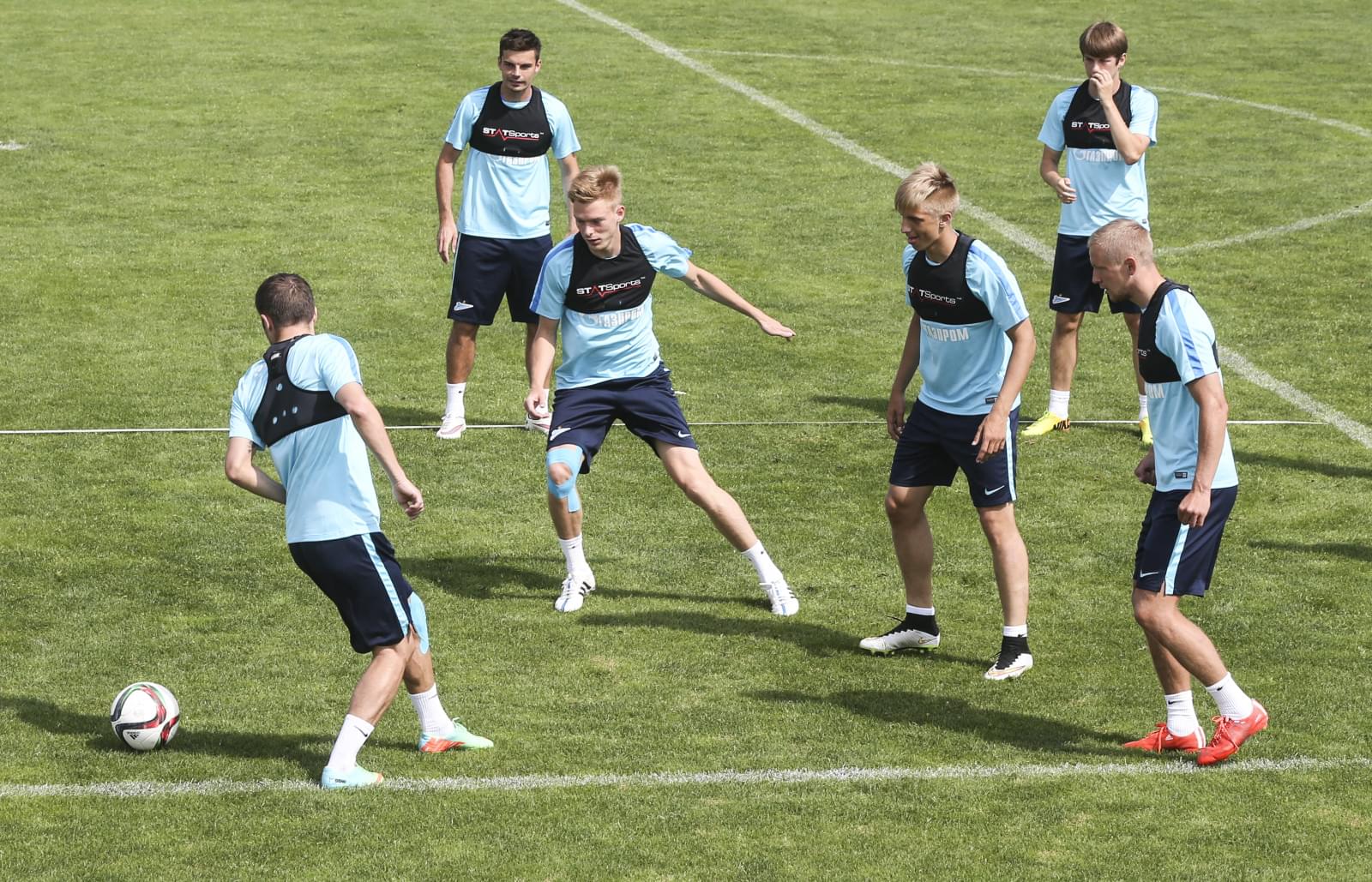 Сборы в Австрии: 4 июля, утренняя тренировка