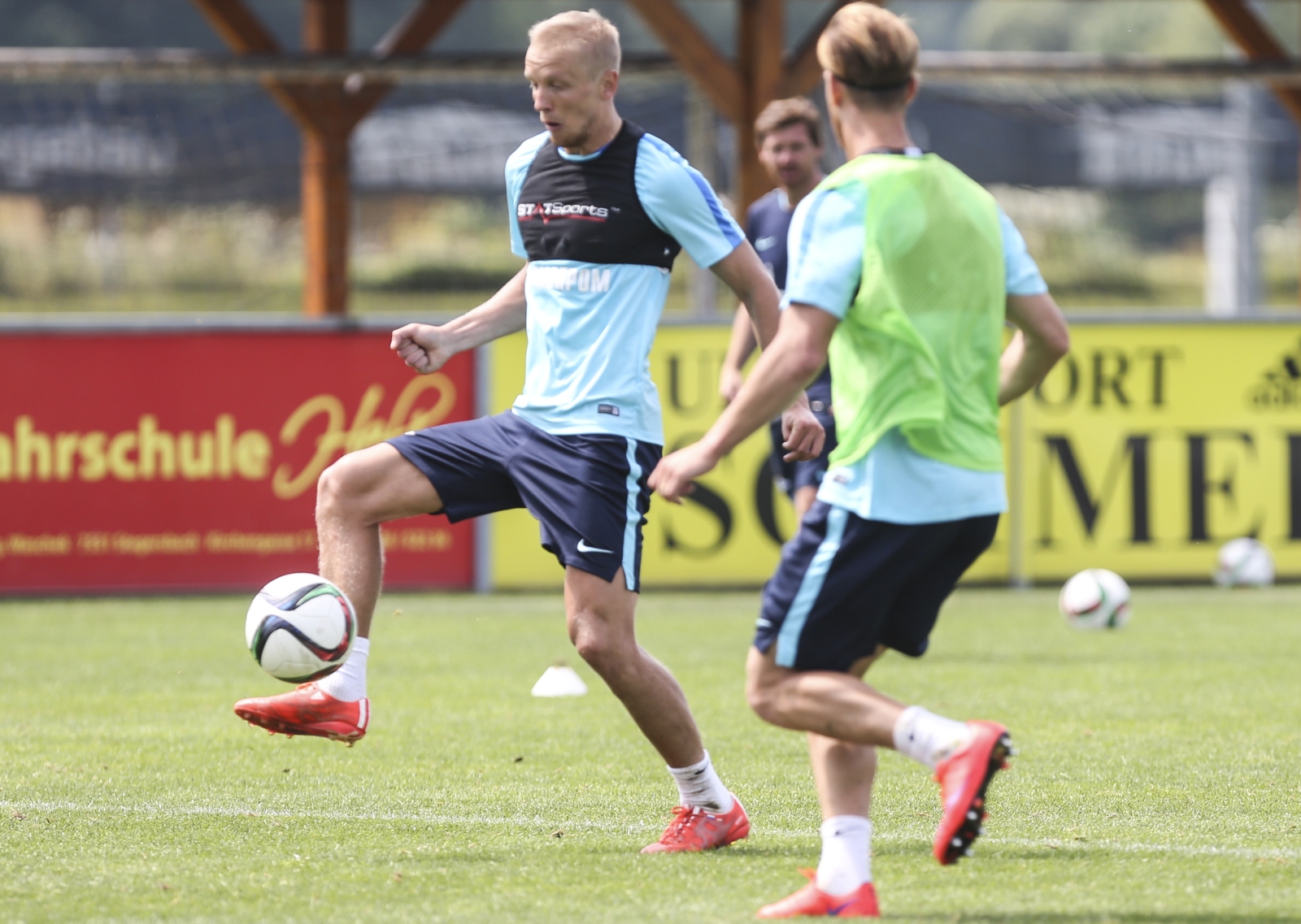 Сборы в Австрии: 4 июля, утренняя тренировка