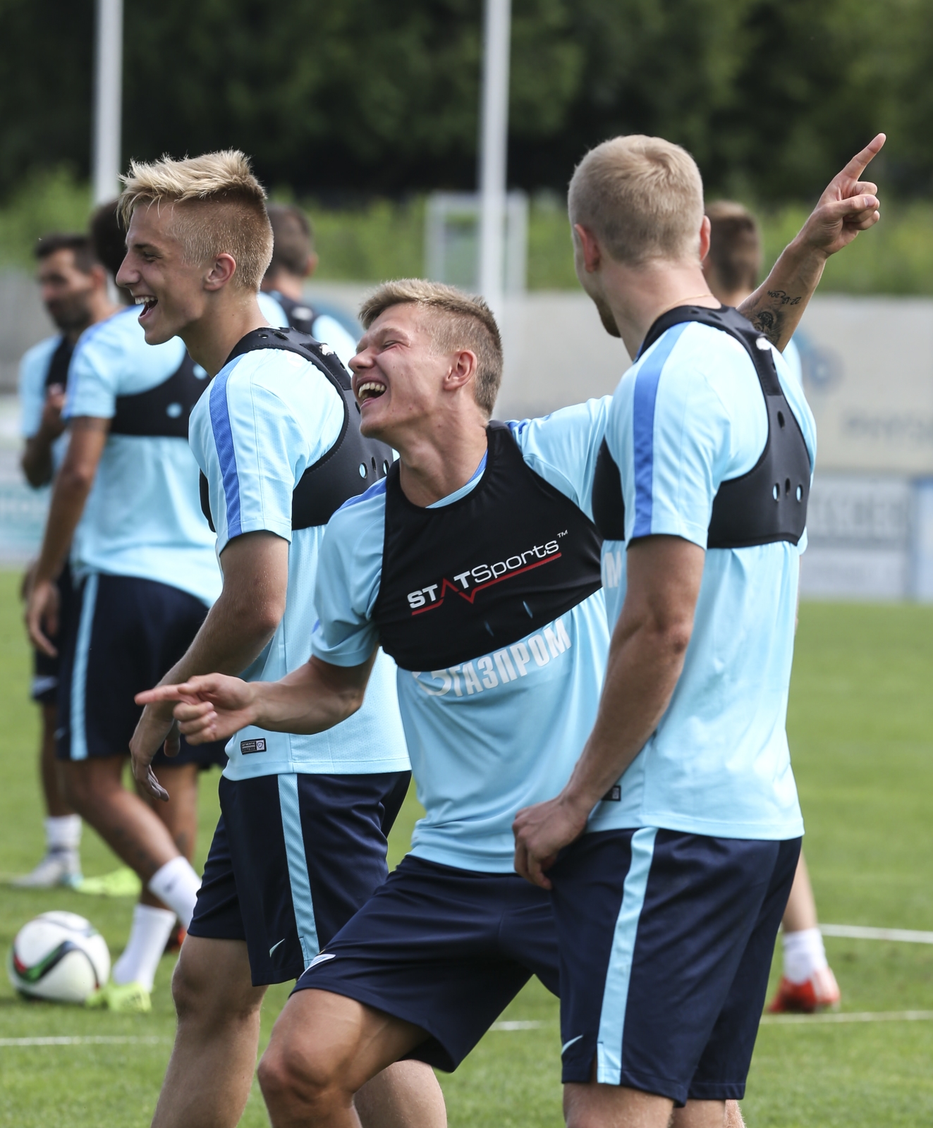 Сборы в Австрии: 4 июля, утренняя тренировка