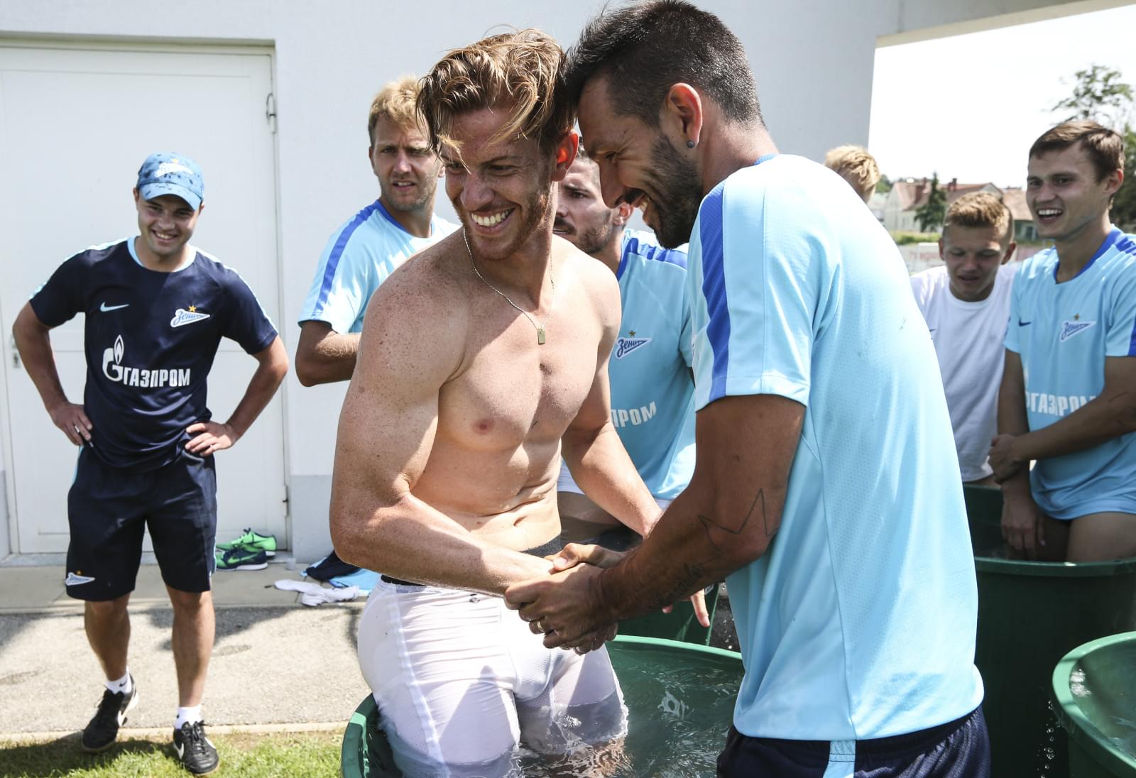 Сборы в Австрии: 4 июля, утренняя тренировка