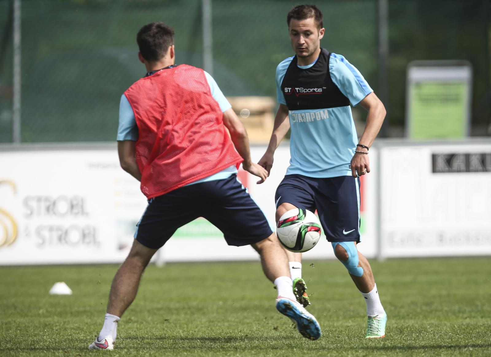 Сборы в Австрии: 4 июля, утренняя тренировка