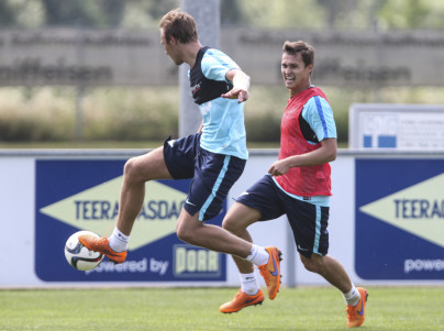 Сборы в Австрии: 4 июля, утренняя тренировка