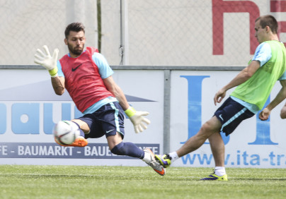 Сборы в Австрии: 4 июля, утренняя тренировка