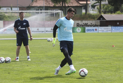 Сборы в Австрии: 4 июля, утренняя тренировка