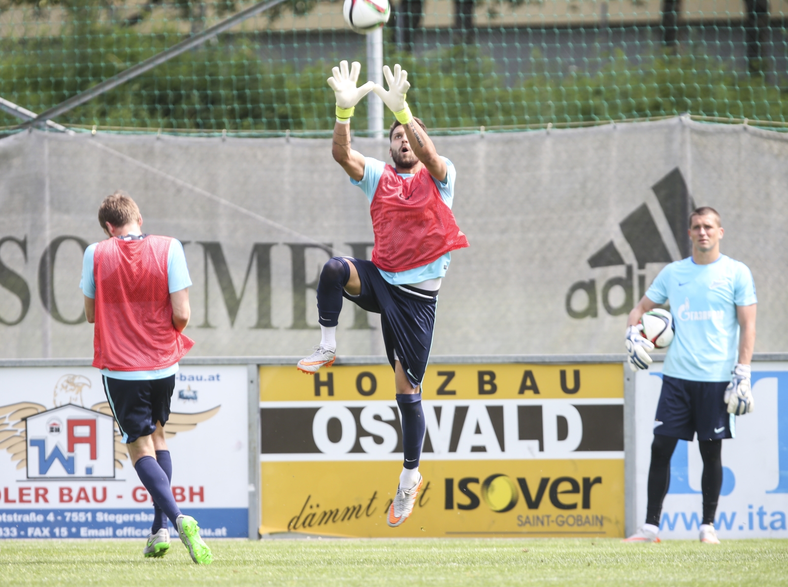 Сборы в Австрии: 4 июля, утренняя тренировка