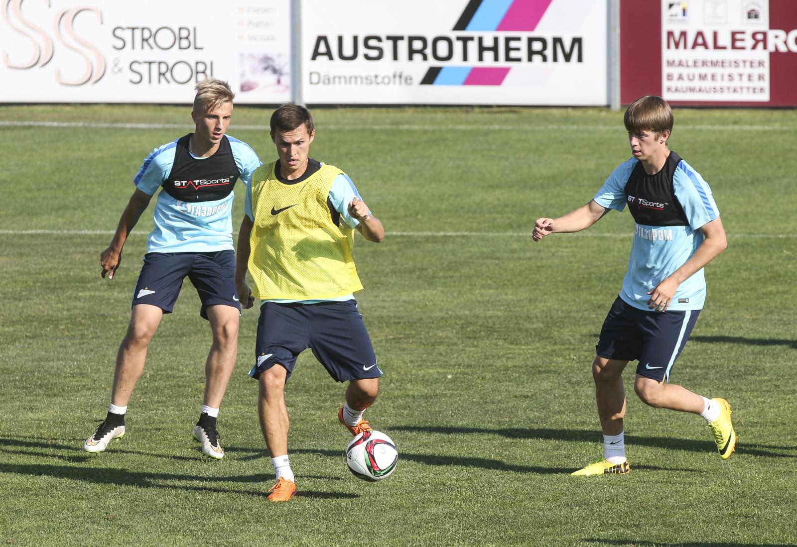 Сборы в Австрии: 4 июля, вечерняя тренировка