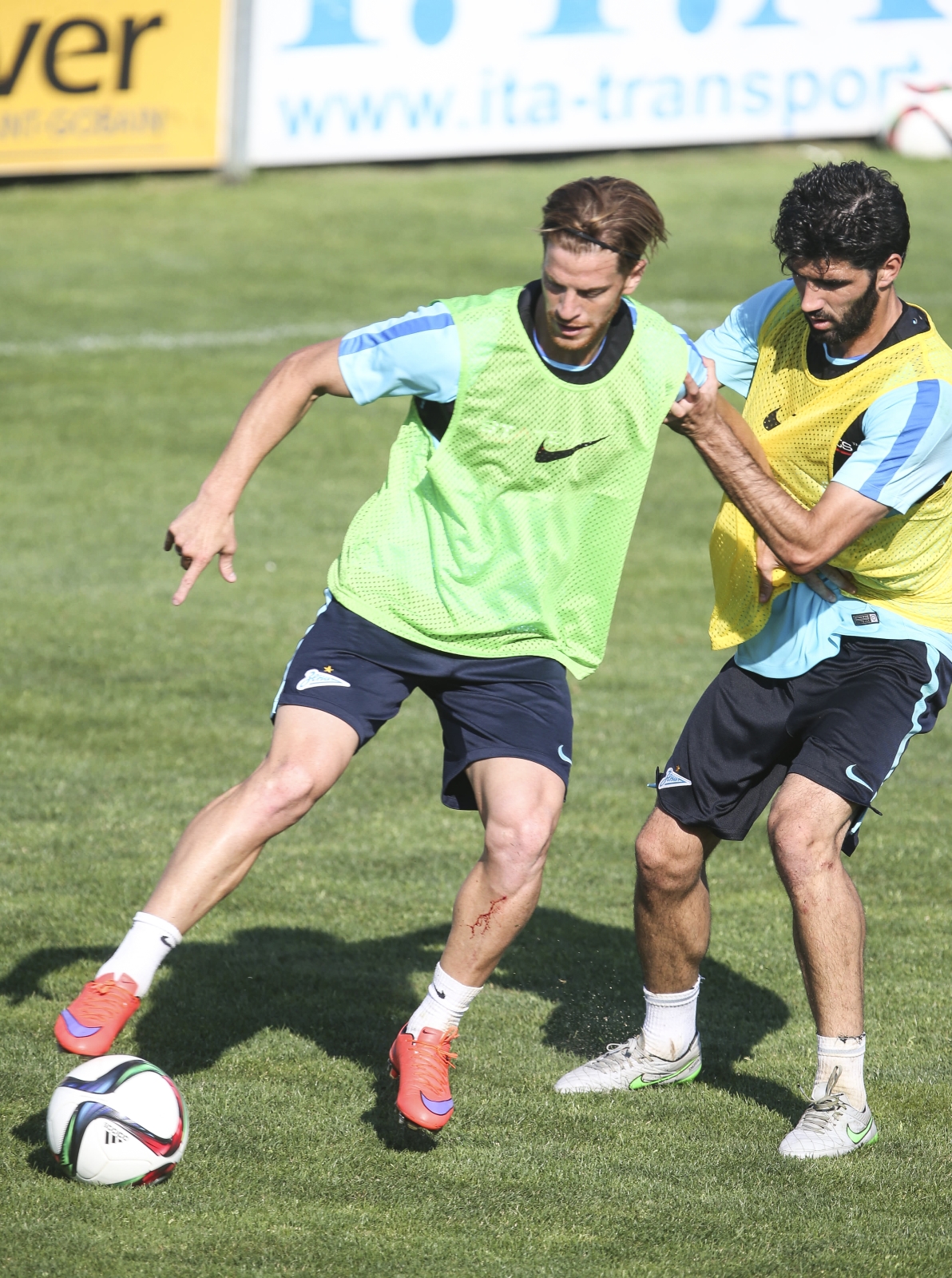 Сборы в Австрии: 4 июля, вечерняя тренировка