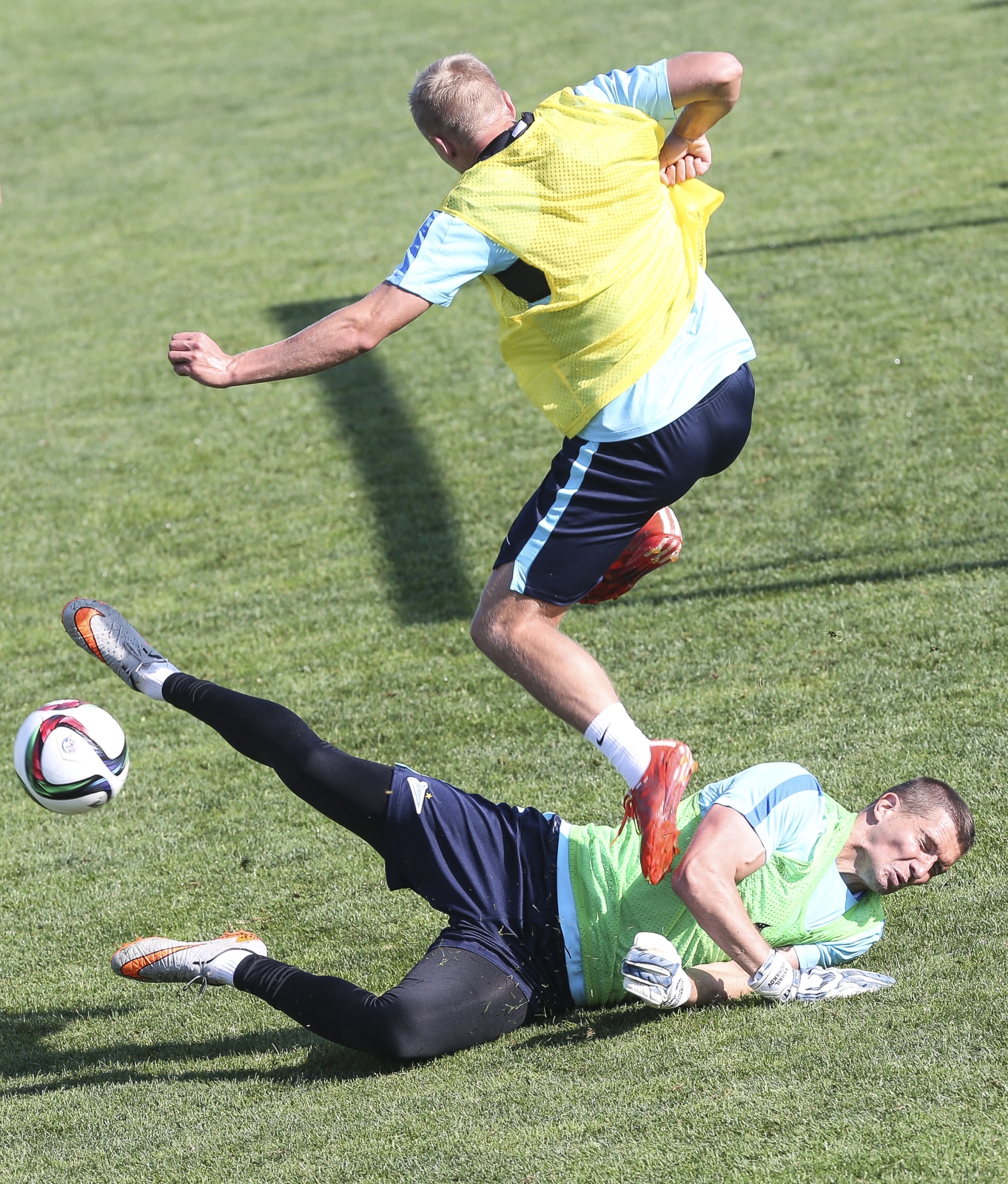 Сборы в Австрии: 4 июля, вечерняя тренировка