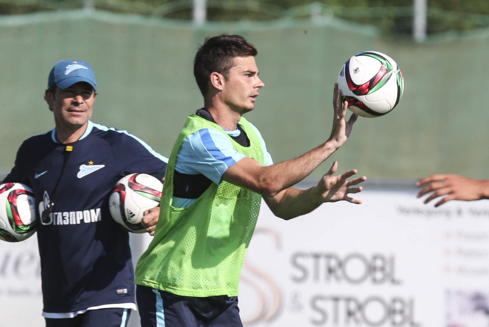 Сборы в Австрии: 4 июля, вечерняя тренировка