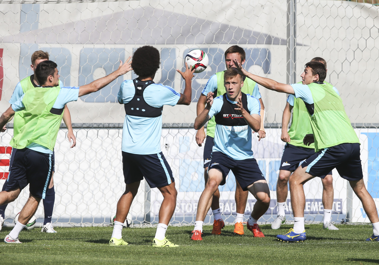 Сборы в Австрии: 4 июля, вечерняя тренировка