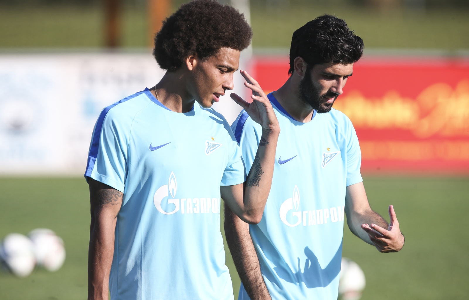 Сборы в Австрии: 4 июля, вечерняя тренировка