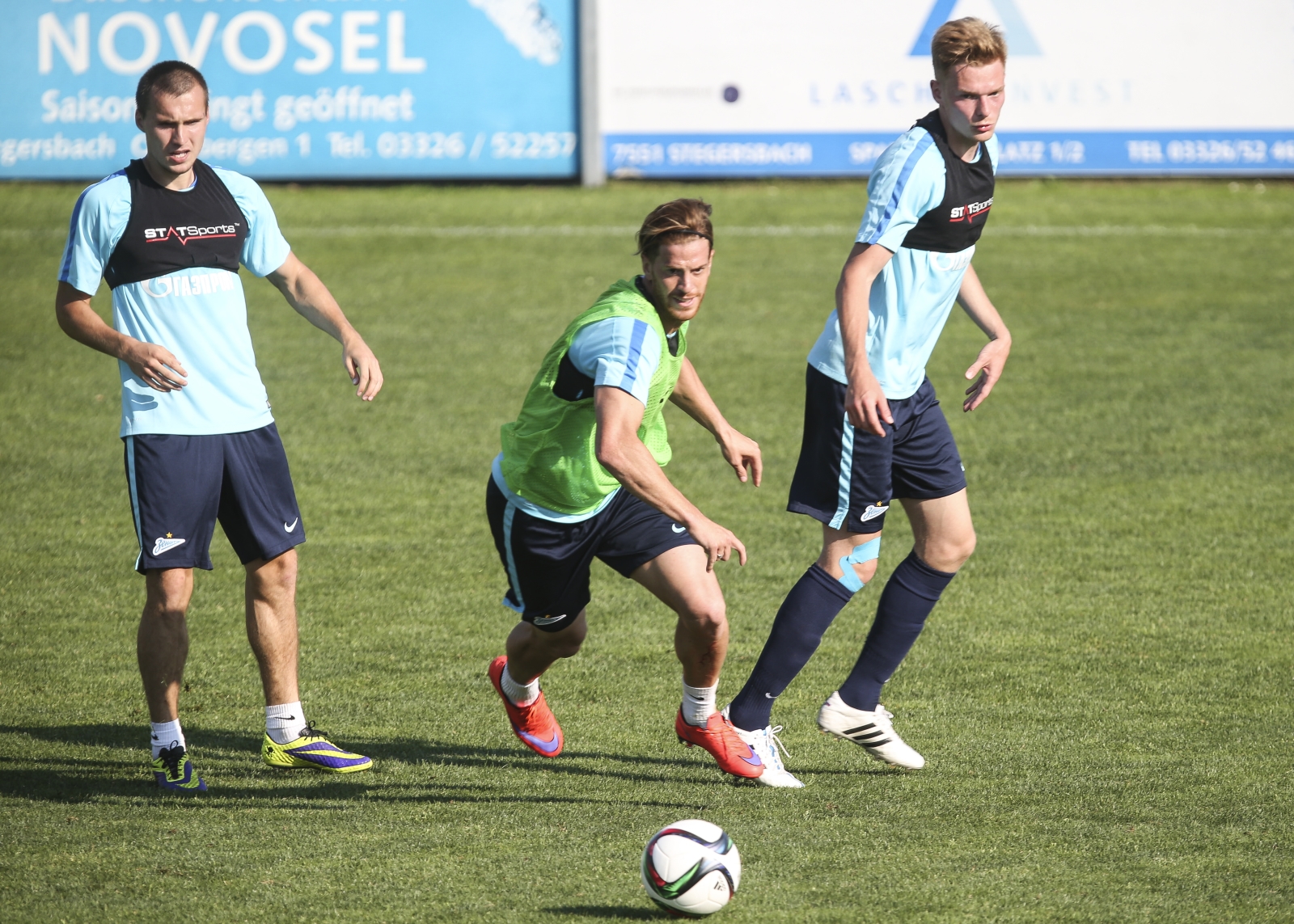 Сборы в Австрии: 4 июля, вечерняя тренировка