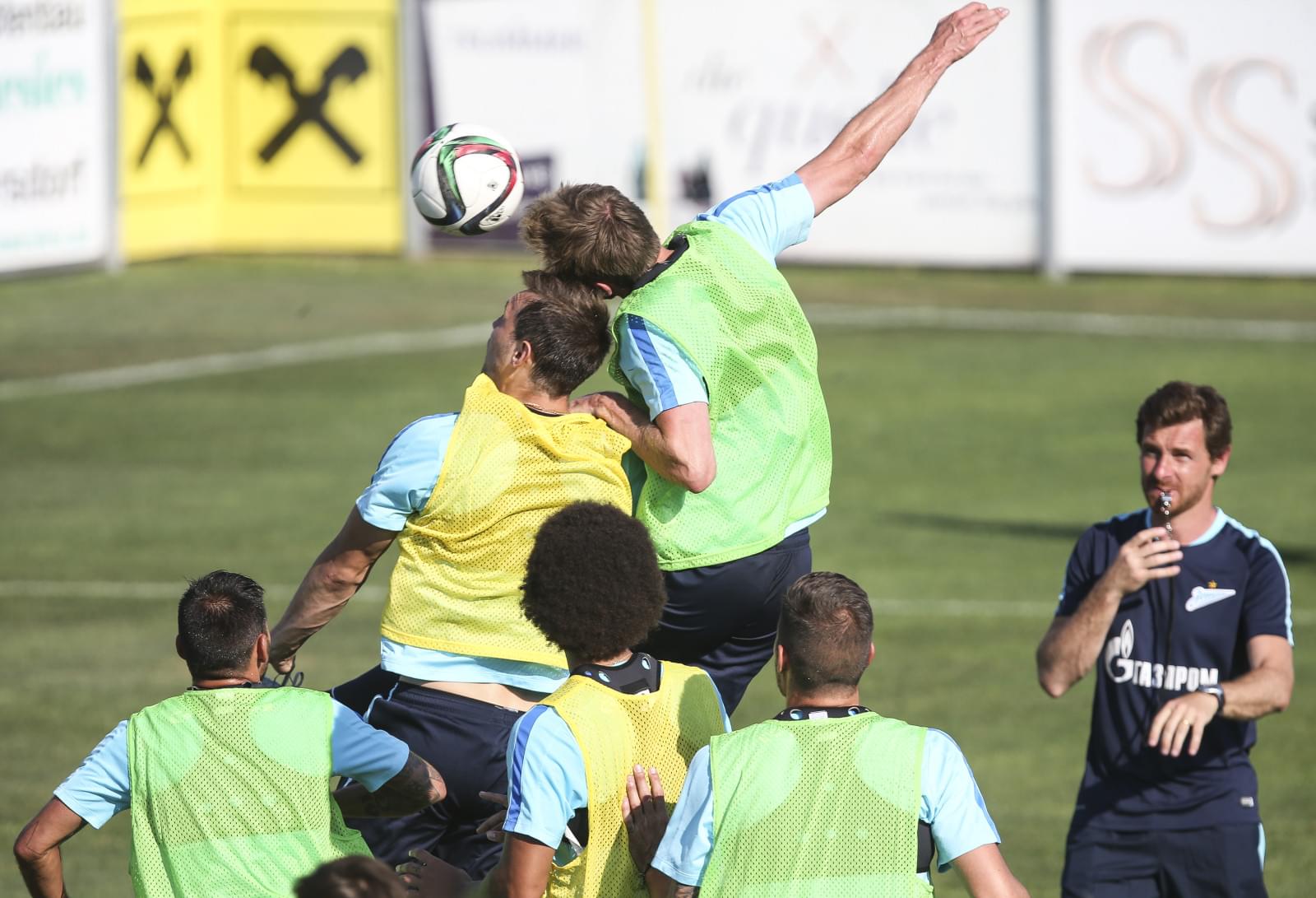 Сборы в Австрии: 4 июля, вечерняя тренировка