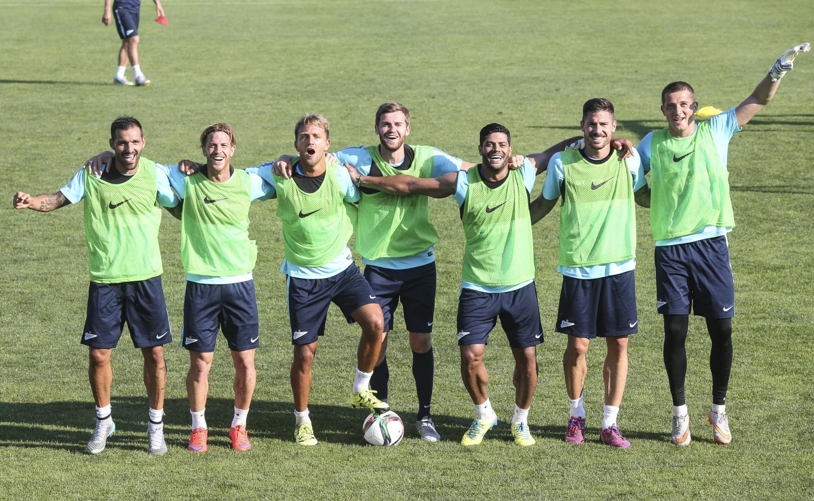 Сборы в Австрии: 4 июля, вечерняя тренировка