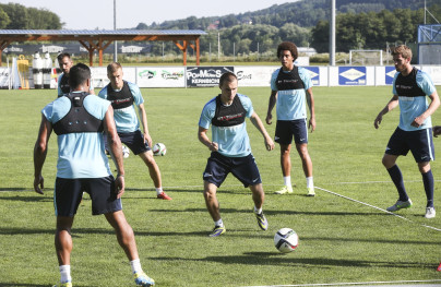 Сборы в Австрии: 4 июля, вечерняя тренировка