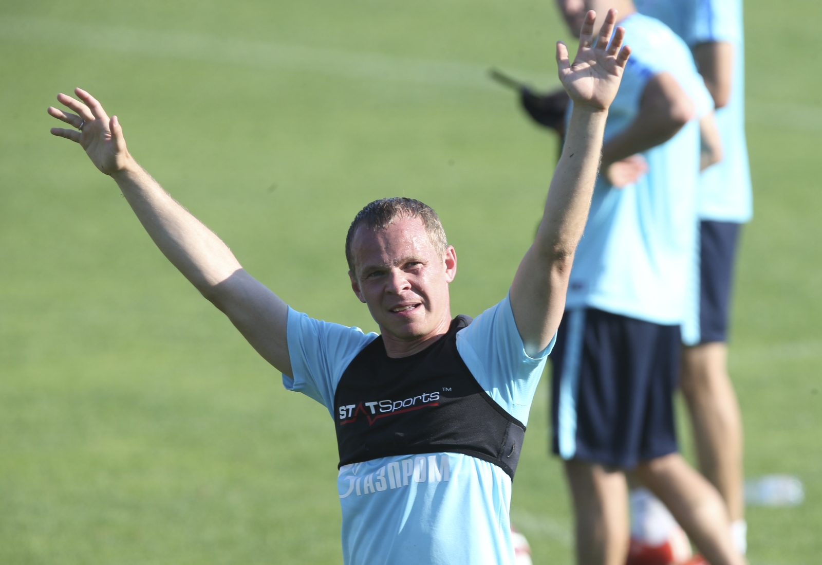 Сборы в Австрии: 4 июля, вечерняя тренировка