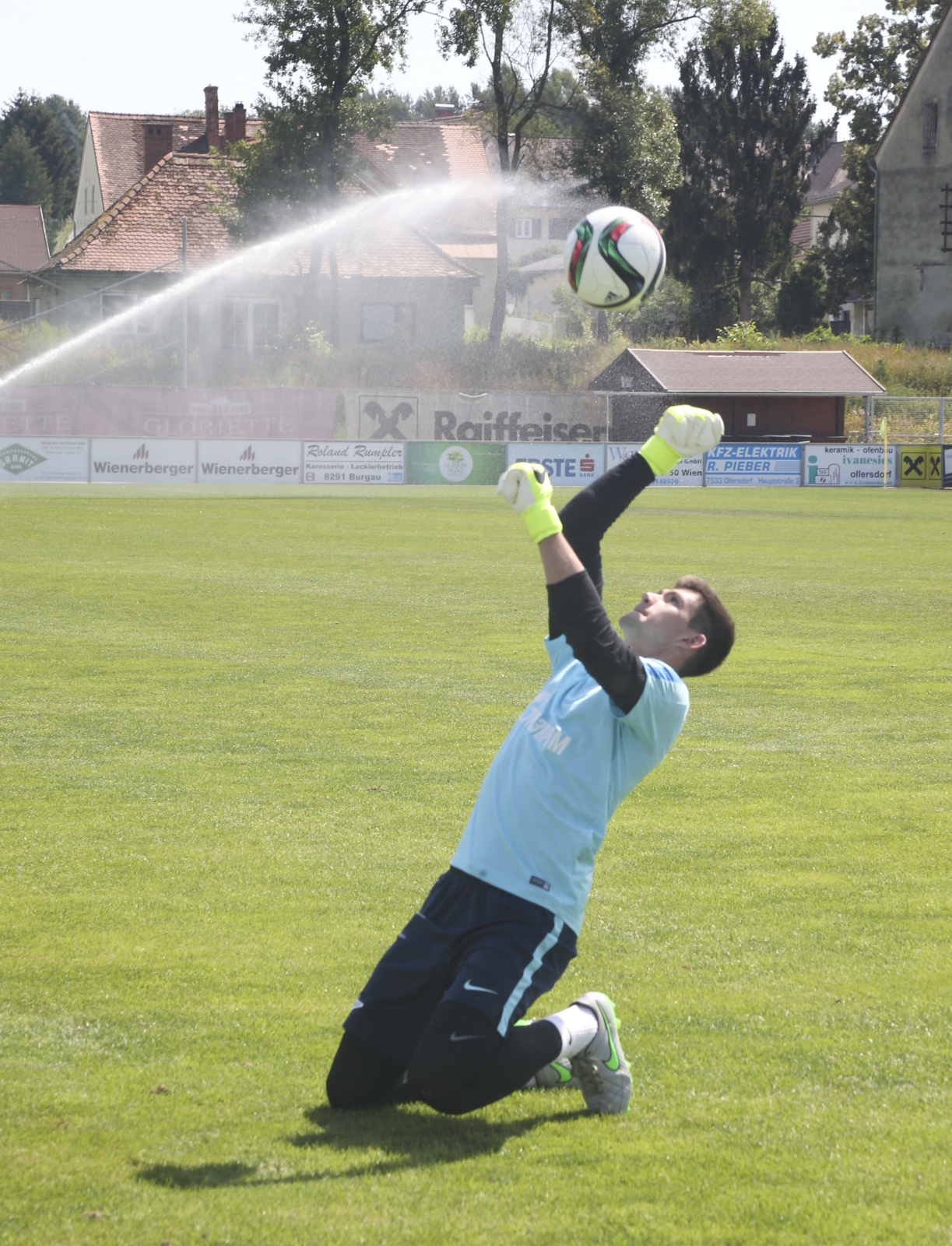 Сборы в Австрии: 5 июля, утренняя тренировка