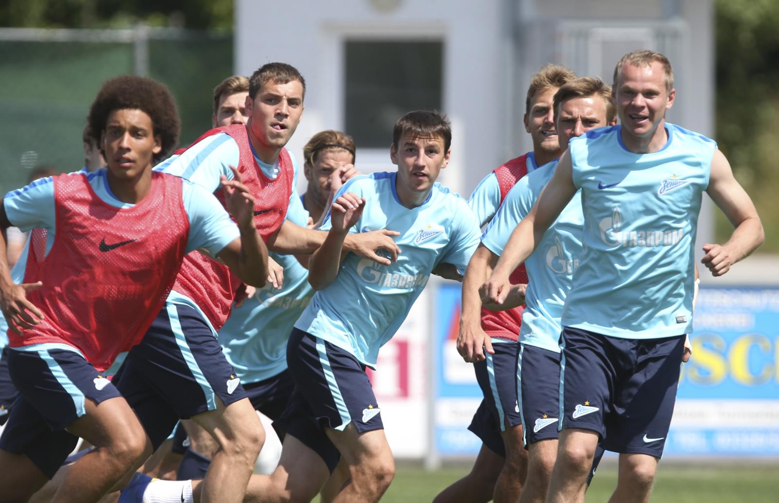 Сборы в Австрии: 5 июля, утренняя тренировка