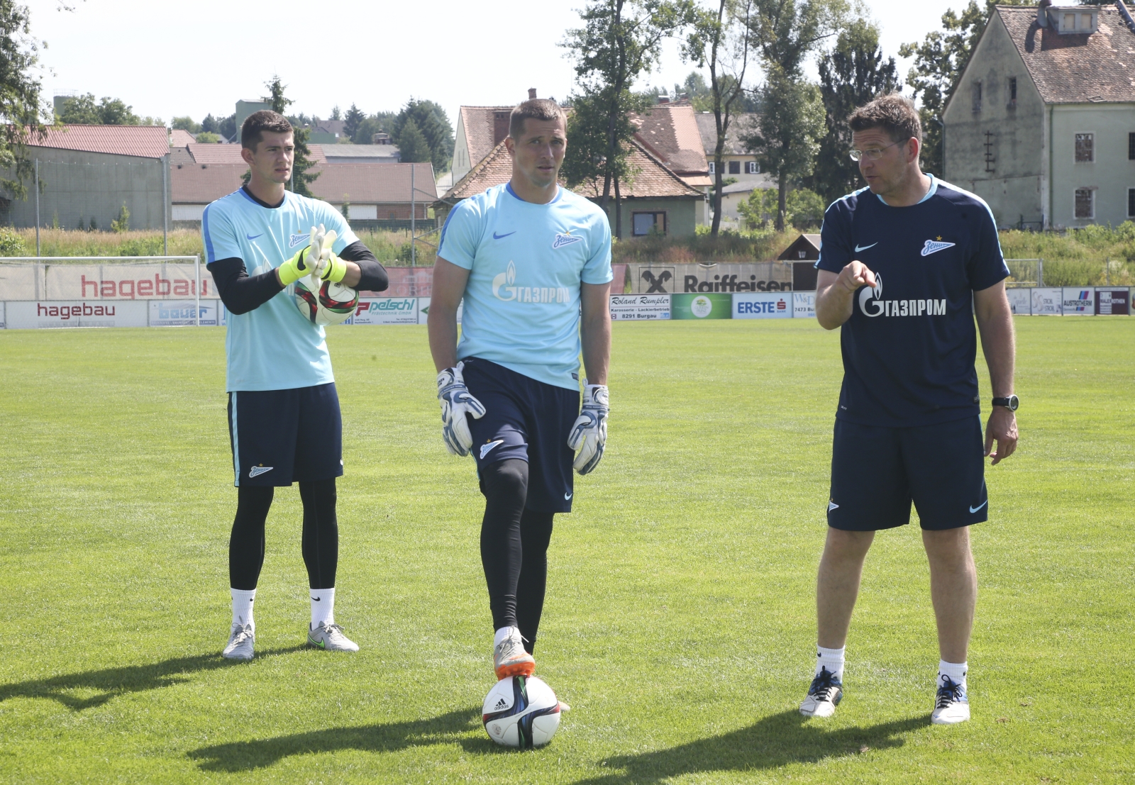 Сборы в Австрии: 5 июля, утренняя тренировка